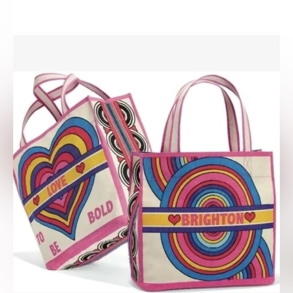 New, Brighton Rainbow Bright Tote bag with artist hand-sketched artwork - Picture 5 of 8